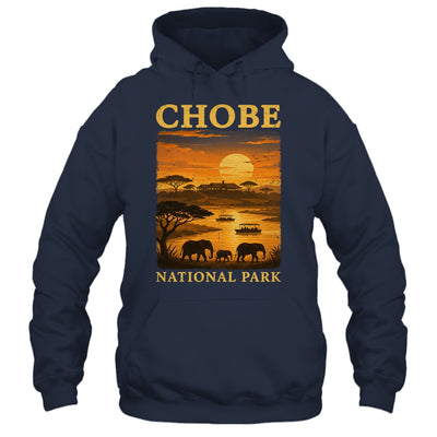 Chobe National Park Travel Botswana Safari Wildlife Retro Shirt & Tank Top | teecentury