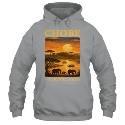 Chobe National Park Travel Botswana Safari Wildlife Retro Shirt & Tank Top | teecentury