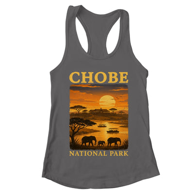 Chobe National Park Travel Botswana Safari Wildlife Retro Shirt & Tank Top | teecentury