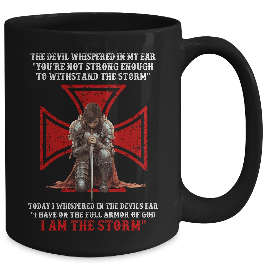 Christian Bible Verse Religious Cross Faith Knights Women Mug | teecentury