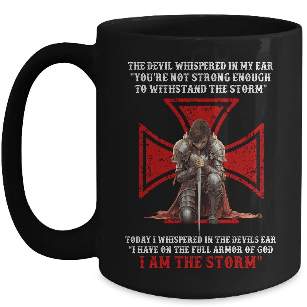 Christian Bible Verse Religious Cross Faith Knights Women Mug | teecentury