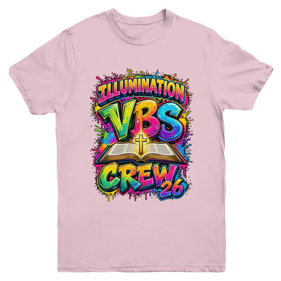 Christian Illumination Vbs Crew 2026 Youth Camp Volunteer Youth Shirt | teecentury