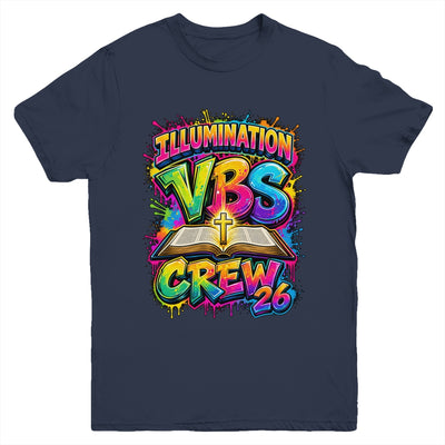 Christian Illumination Vbs Crew 2026 Youth Camp Volunteer Youth Shirt | teecentury