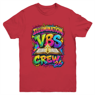 Christian Illumination Vbs Crew 2026 Youth Camp Volunteer Youth Shirt | teecentury