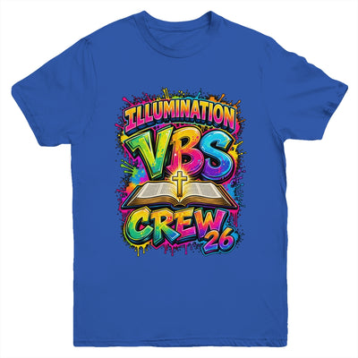 Christian Illumination Vbs Crew 2026 Youth Camp Volunteer Youth Shirt | teecentury