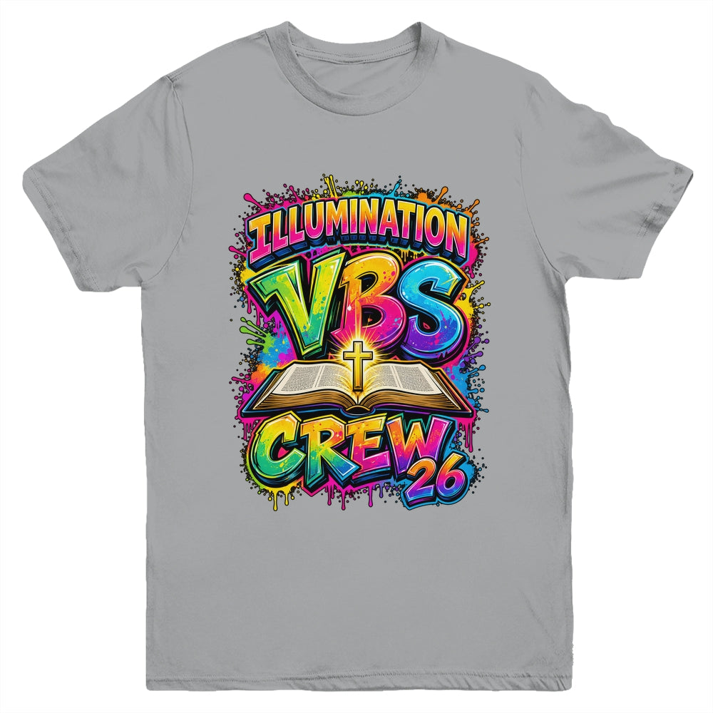 Christian Illumination Vbs Crew 2026 Youth Camp Volunteer Youth Shirt | teecentury