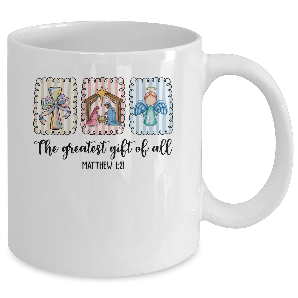 Christian Nativity Scene Jesus Faith Christmas Men Women Mug | teecentury