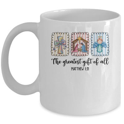 Christian Nativity Scene Jesus Faith Christmas Men Women Mug | teecentury