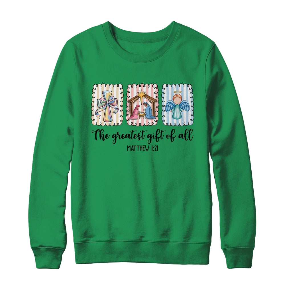 Christian Nativity Scene Jesus Faith Christmas Men Women Shirt & Sweatshirt | teecentury