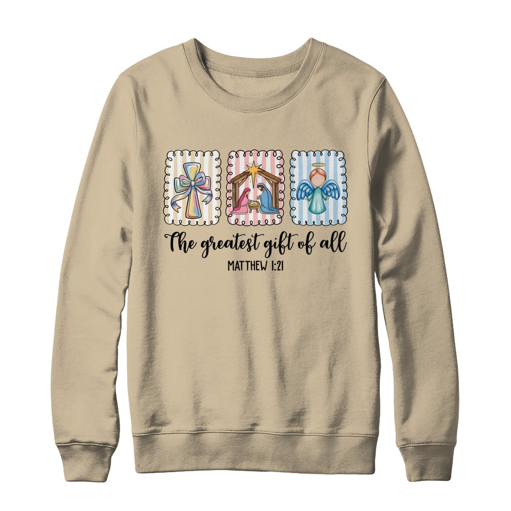 Christian Nativity Scene Jesus Faith Christmas Men Women Shirt & Sweatshirt | teecentury
