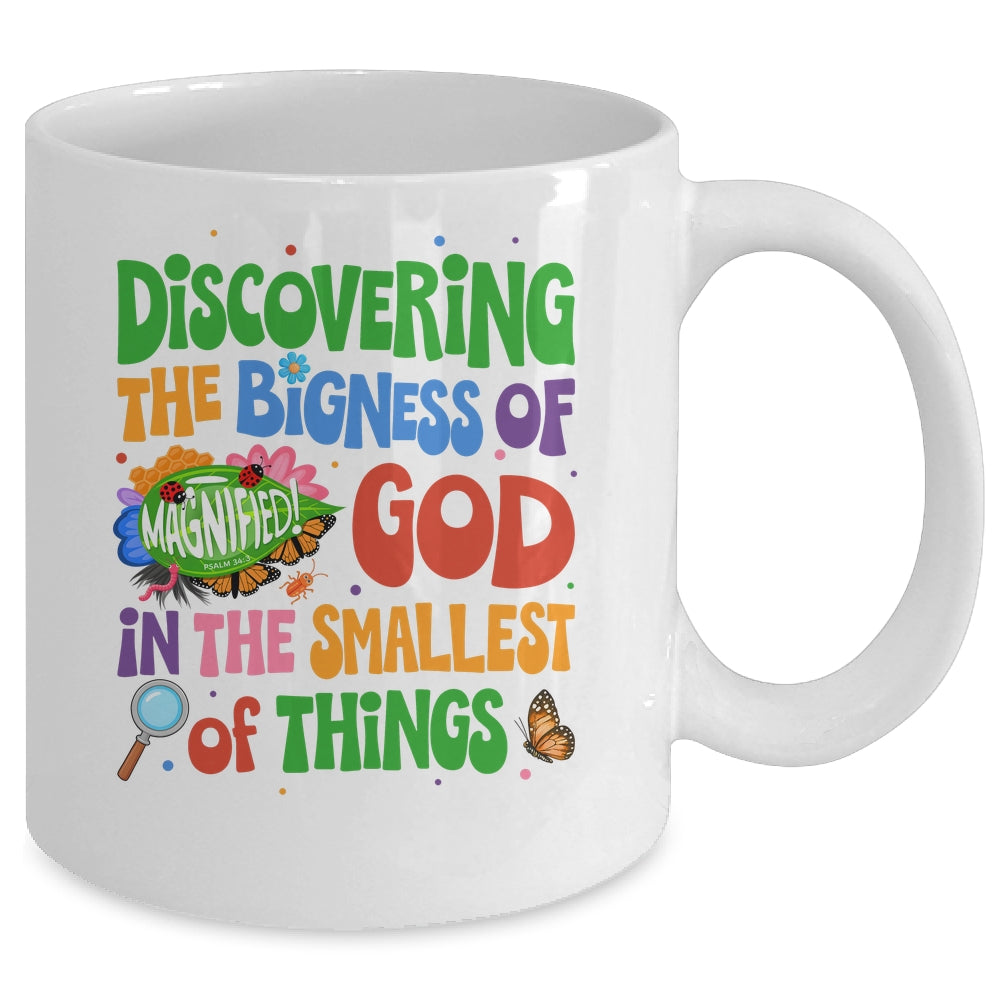 Christian VBS 2025 Magnified Smallest Insects Adventure VBS Mug | teecentury