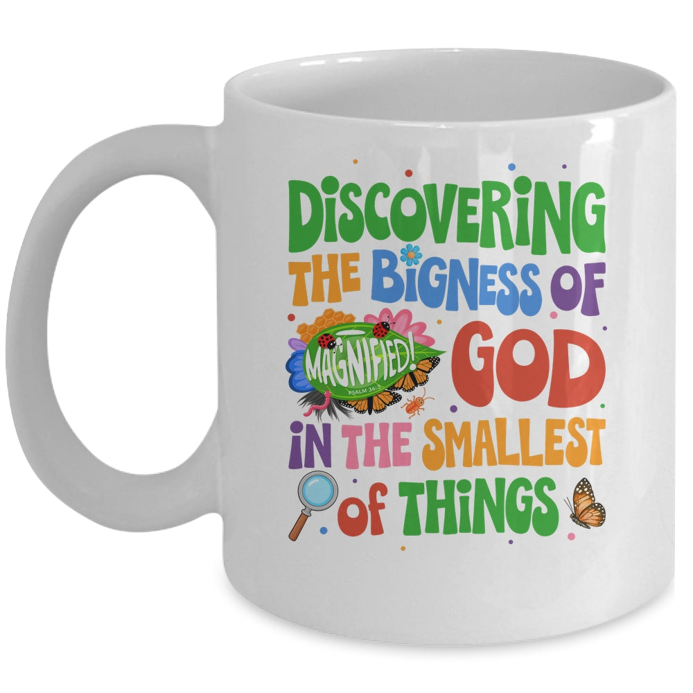 Christian VBS 2025 Magnified Smallest Insects Adventure VBS Mug | teecentury