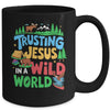 Christian VBS Trusting Jesus In A Wild World Summer Camping Mug | teecentury