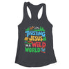 Christian VBS Trusting Jesus In A Wild World Summer Camping Shirt & Tank Top | teecentury