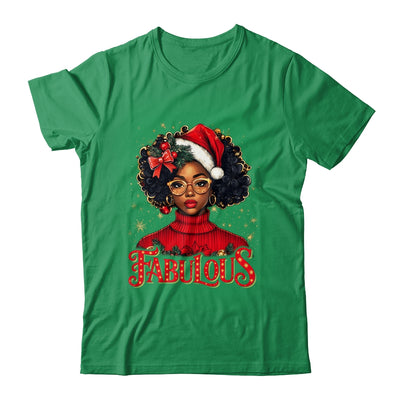Christmas African American Melanin Afro Sleigh Queen Shirt & Sweatshirt | teecentury