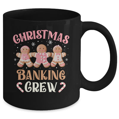 Christmas Baking Crew Pink Gingerbread Cookie Family Baking Mug | teecentury