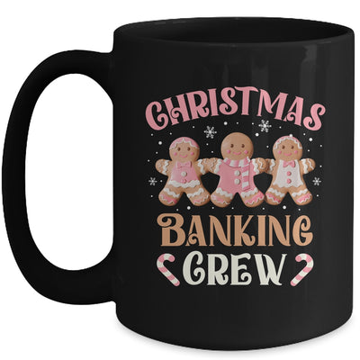 Christmas Baking Crew Pink Gingerbread Cookie Family Baking Mug | teecentury