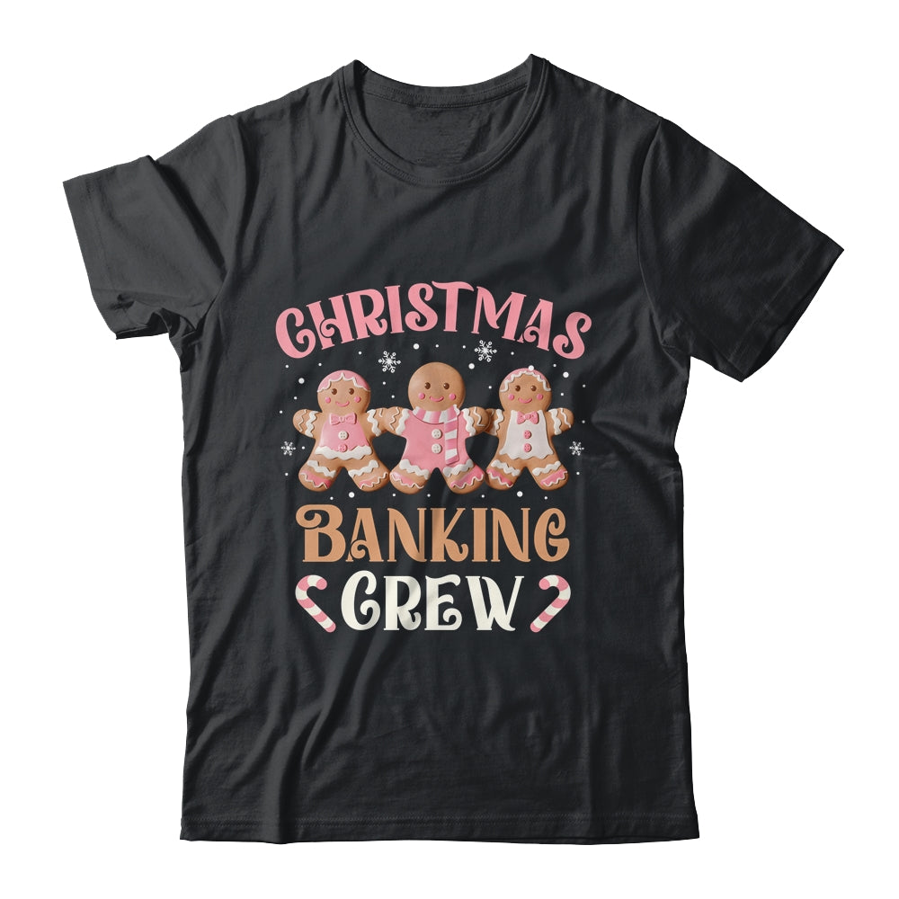 Christmas Baking Crew Pink Gingerbread Cookie Family Baking Shirt & Sweatshirt | teecentury