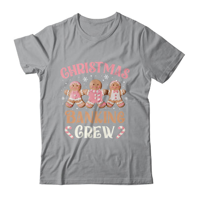 Christmas Baking Crew Pink Gingerbread Cookie Family Baking Shirt & Sweatshirt | teecentury