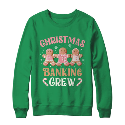 Christmas Baking Crew Pink Gingerbread Cookie Family Baking Shirt & Sweatshirt | teecentury