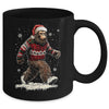 Christmas Bigfoot Sasquatch Funny Bigfoot Ugly Christmas Mug | teecentury