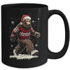 Christmas Bigfoot Sasquatch Funny Bigfoot Ugly Christmas Mug | teecentury
