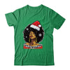 Christmas Black African American Santa Hat Xmas Afro Woman Shirt & Sweatshirt | teecentury