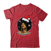 Christmas Black African American Santa Hat Xmas Afro Woman Shirt & Sweatshirt | teecentury
