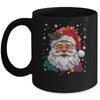Christmas Builder Block Brick Building Santa Face Mens Boys Mug | teecentury