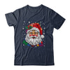 Christmas Builder Block Brick Building Santa Face Mens Boys Shirt & Sweatshirt | teecentury