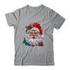 Christmas Builder Block Brick Building Santa Face Mens Boys Shirt & Sweatshirt | teecentury