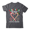 Christmas Candy Cane Heart Holiday Family Matching Men Women Shirt & Sweatshirt | teecentury