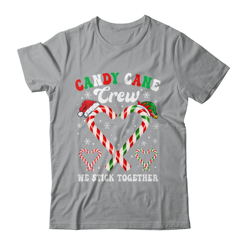 Christmas Candy Cane Heart Holiday Family Matching Men Women Shirt & Sweatshirt | teecentury