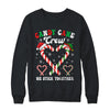 Christmas Candy Cane Heart Holiday Family Matching Men Women Shirt & Sweatshirt | teecentury