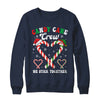 Christmas Candy Cane Heart Holiday Family Matching Men Women Shirt & Sweatshirt | teecentury