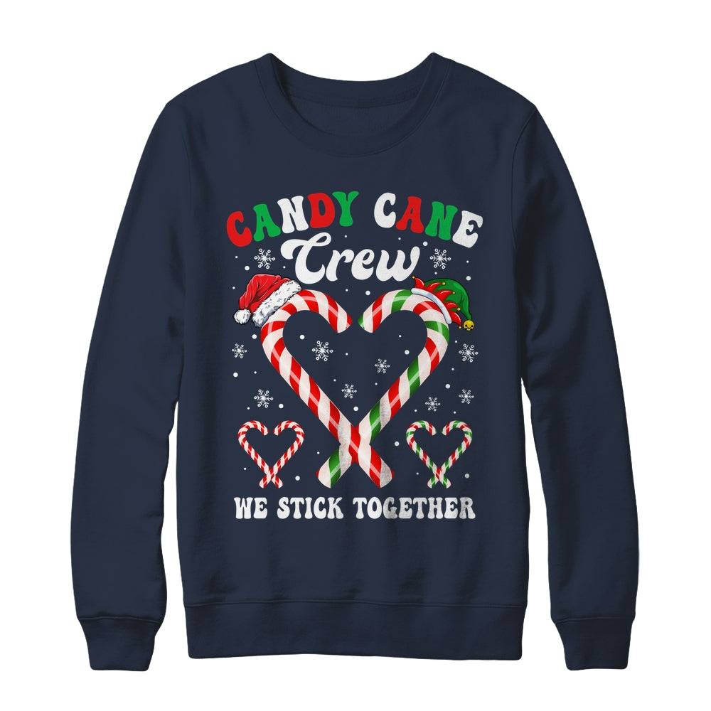 Christmas Candy Cane Heart Holiday Family Matching Men Women Shirt & Sweatshirt | teecentury