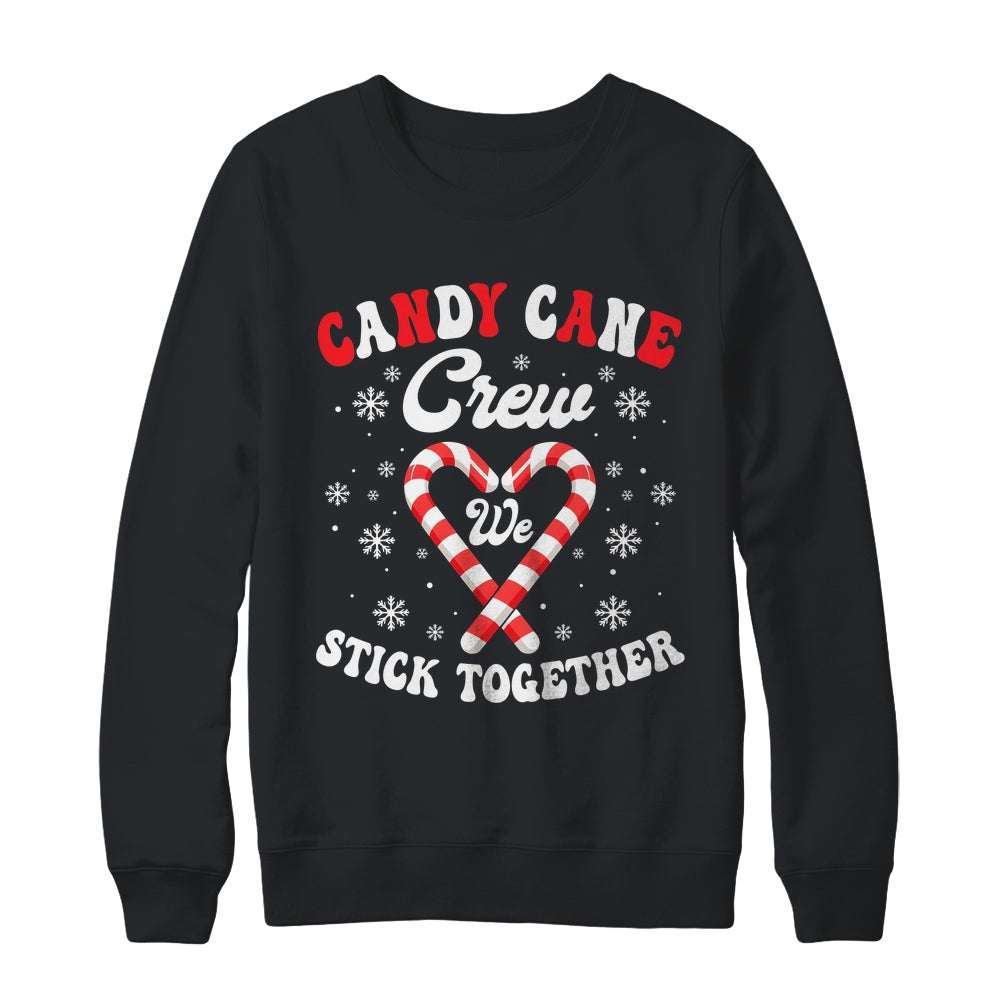 Christmas Candy Cane Heart Holiday Family Matching Xmas Shirt & Sweatshirt | teecentury