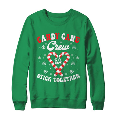 Christmas Candy Cane Heart Holiday Family Matching Xmas Shirt & Sweatshirt | teecentury