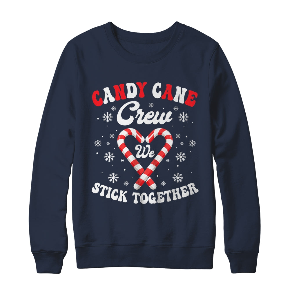 Christmas Candy Cane Heart Holiday Family Matching Xmas Shirt & Sweatshirt | teecentury