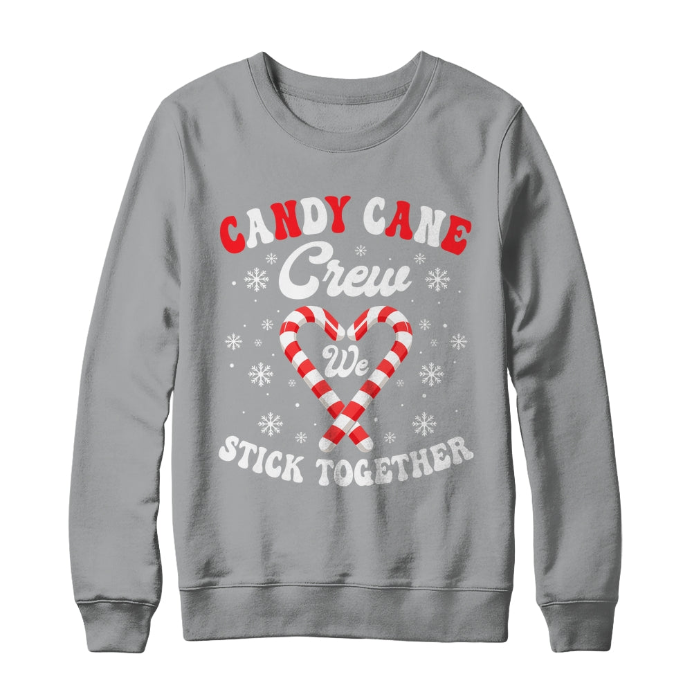 Christmas Candy Cane Heart Holiday Family Matching Xmas Shirt & Sweatshirt | teecentury
