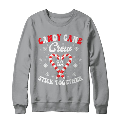 Christmas Candy Cane Heart Holiday Family Matching Xmas Shirt & Sweatshirt | teecentury