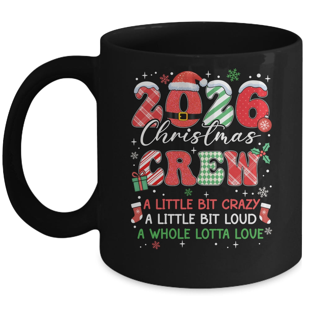 Christmas Crew Family Christmas 2026 Funny Matching Holiday Mug | teecentury
