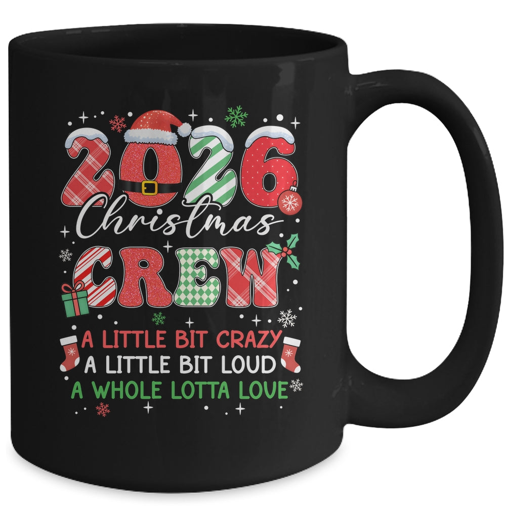 Christmas Crew Family Christmas 2026 Funny Matching Holiday Mug | teecentury