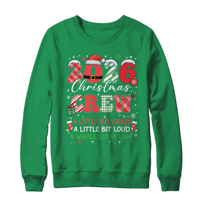 Christmas Crew Family Christmas 2026 Funny Matching Holiday Shirt & Sweatshirt | teecentury