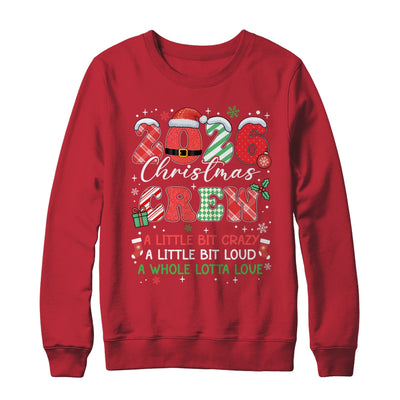 Christmas Crew Family Christmas 2026 Funny Matching Holiday Shirt & Sweatshirt | teecentury