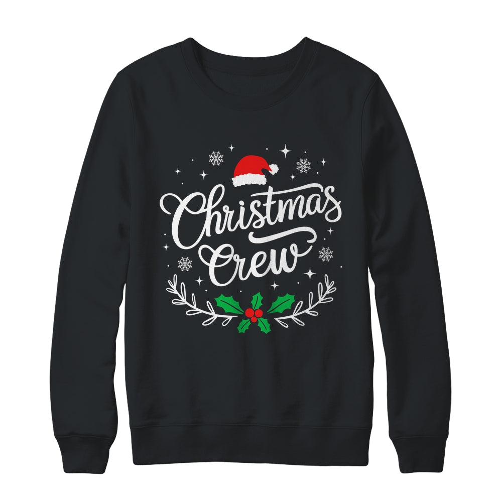Christmas Crew Family Group Matching Christmas Xmas Party Shirt & Sweatshirt | teecentury