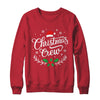 Christmas Crew Family Group Matching Christmas Xmas Party Shirt & Sweatshirt | teecentury