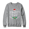 Christmas Crew Family Group Matching Christmas Xmas Party Shirt & Sweatshirt | teecentury