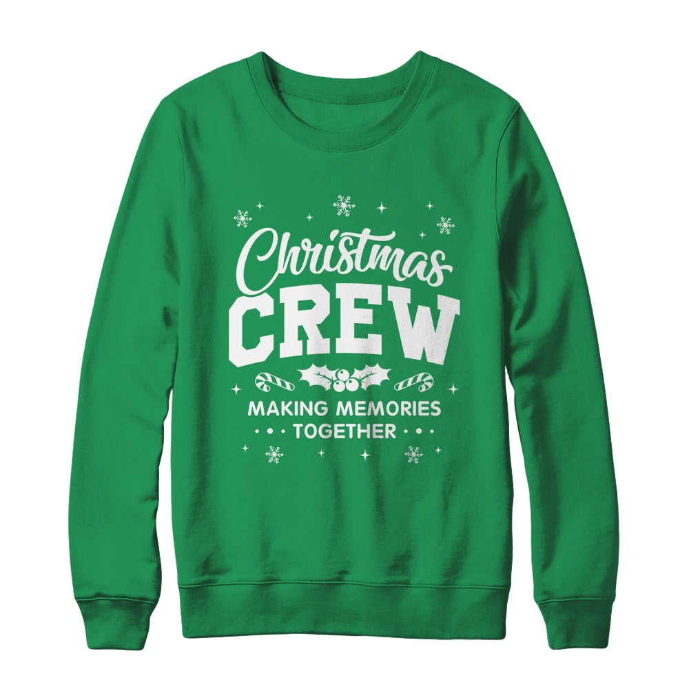 Christmas Crew Family Reunion Matching Xmas Holiday Graphic Shirt & Sweatshirt | teecentury
