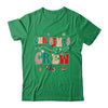 Christmas Crew Xmas Lights Happy Holiday Women Girl Groovy Shirt & Sweatshirt | teecentury